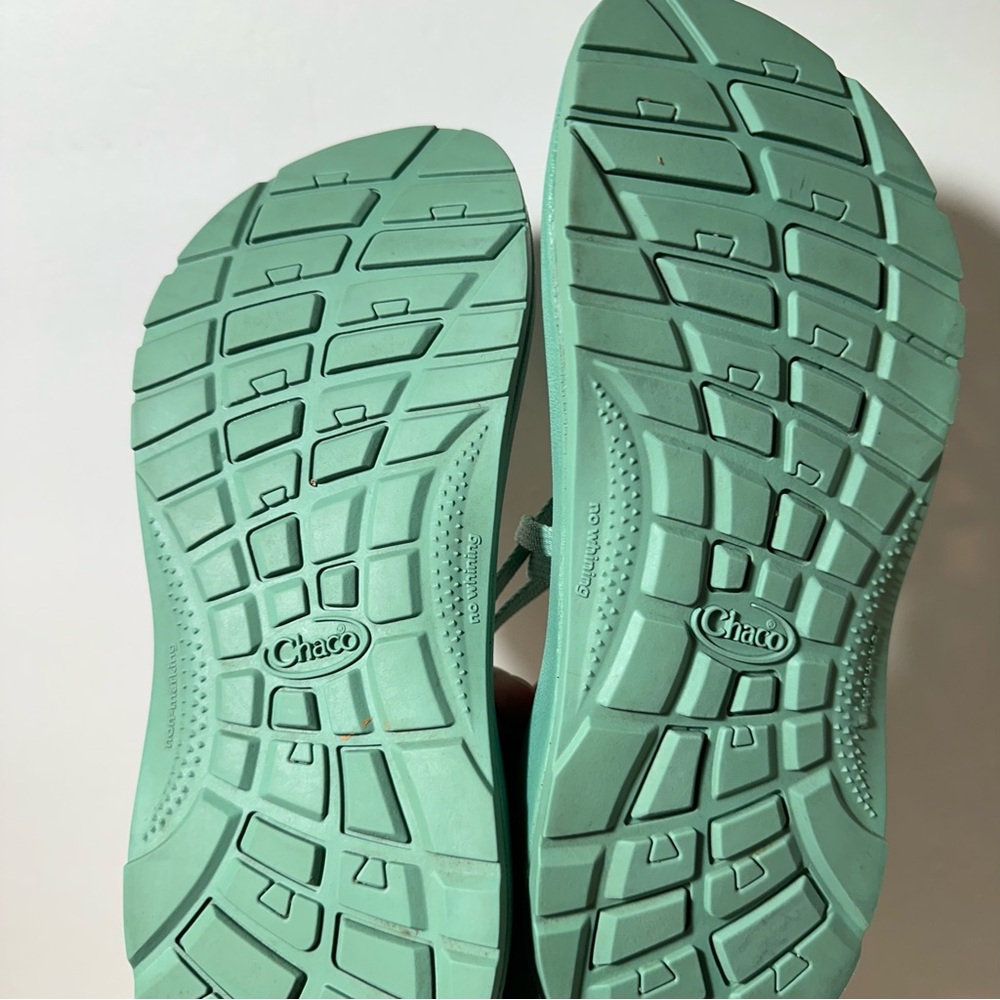 Chaco womens sandal size 6 teal strappy - Picture 7 of 9